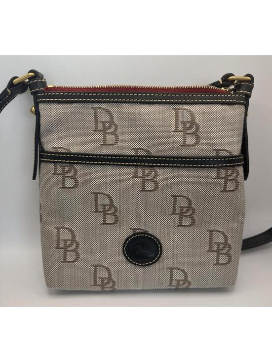 Dooney & Bourke Handbags - Dooney & Bourke Signature Logo Monogram Canvas Crossbody Bag NWOT